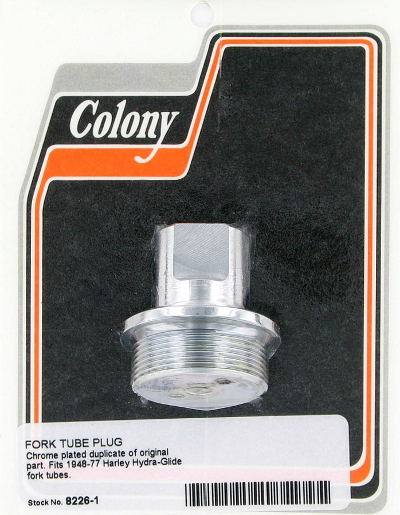 FORK TUBE PLUG